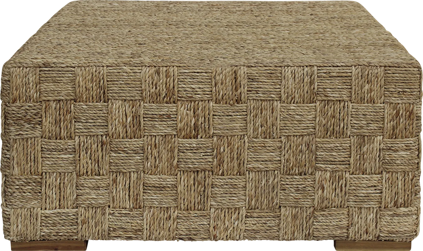 Vaessa Brown Square Coffee Table