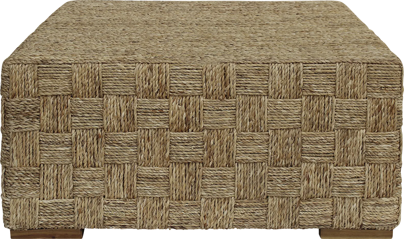 Vaessa Brown Square Coffee Table