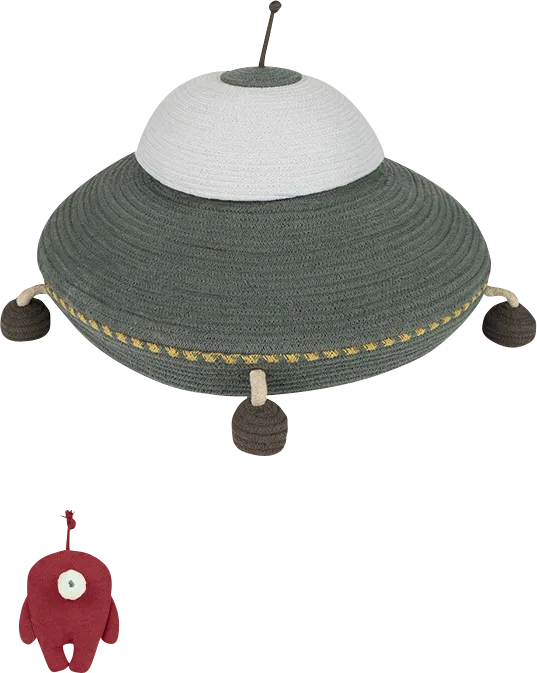 Kids Green UFO Basket - Image 1
