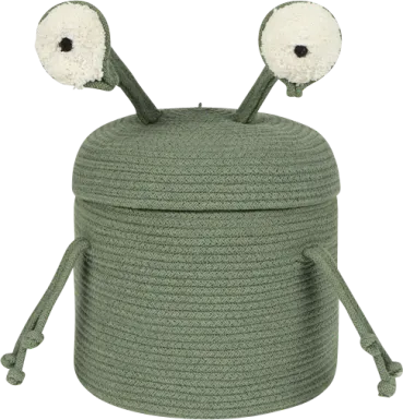 Kids Green Alien Zog Basket
