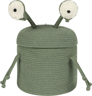 Kids Green Alien Zog Basket
