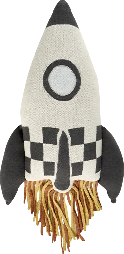 Kids Natural Rocket Pillow