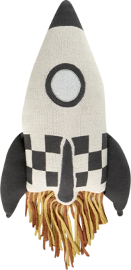 Kids Natural Rocket Pillow