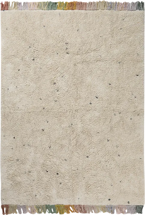 Kids Natural 5'7 x 8' Stardust Rug