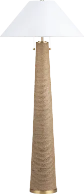 Tobias Natural Floor Lamp