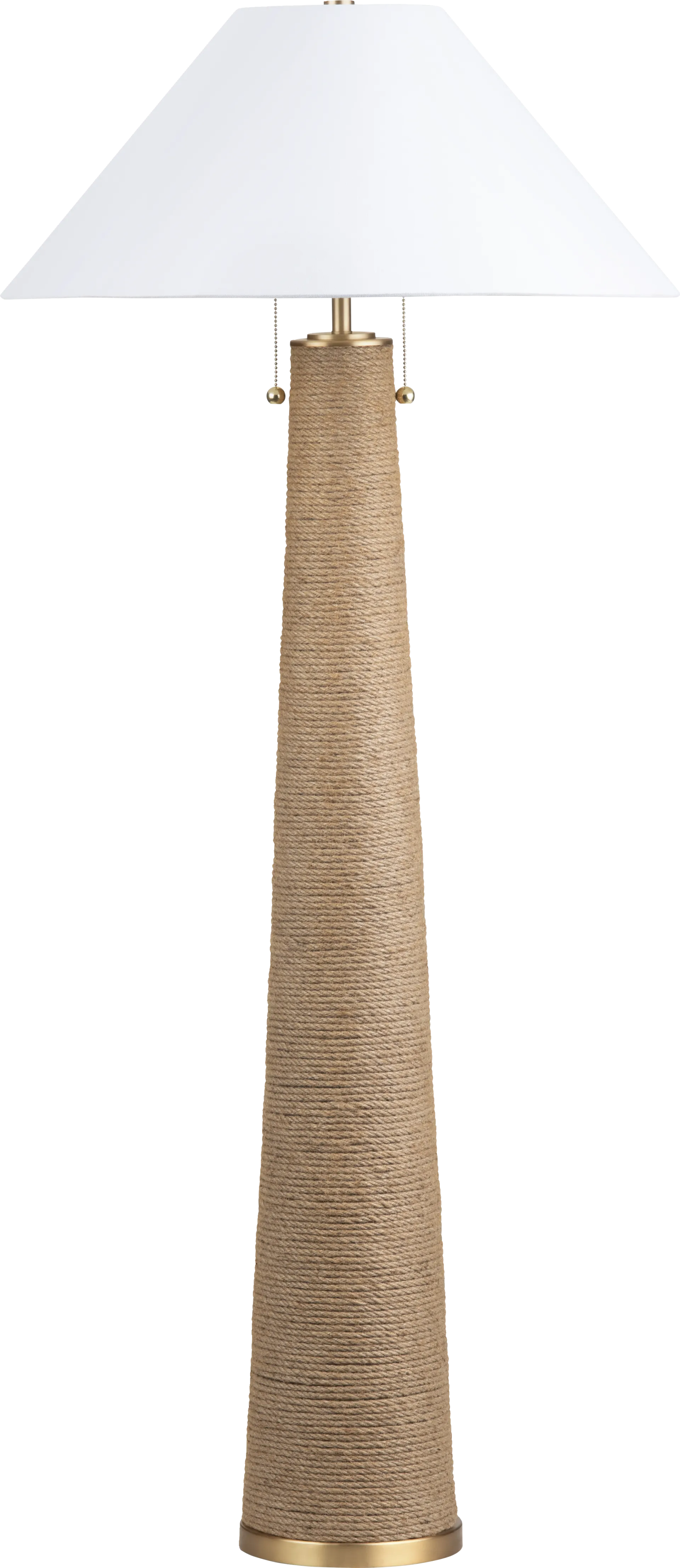 Tobias Natural Floor Lamp - Image 1