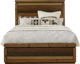 3 pc queen panel bed