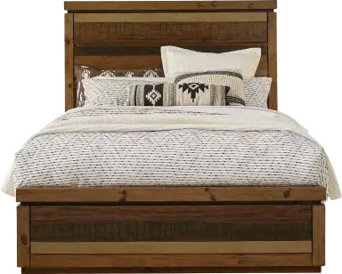 3 pc queen panel bed