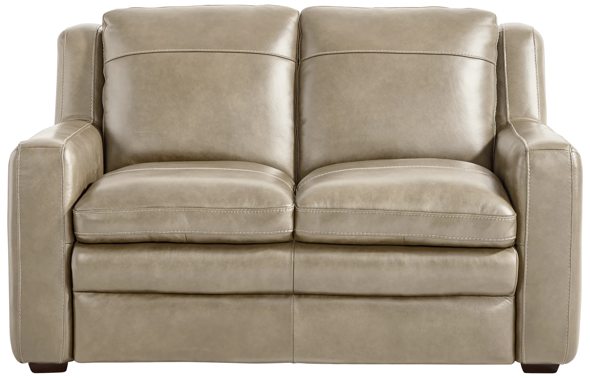 beige loveseat