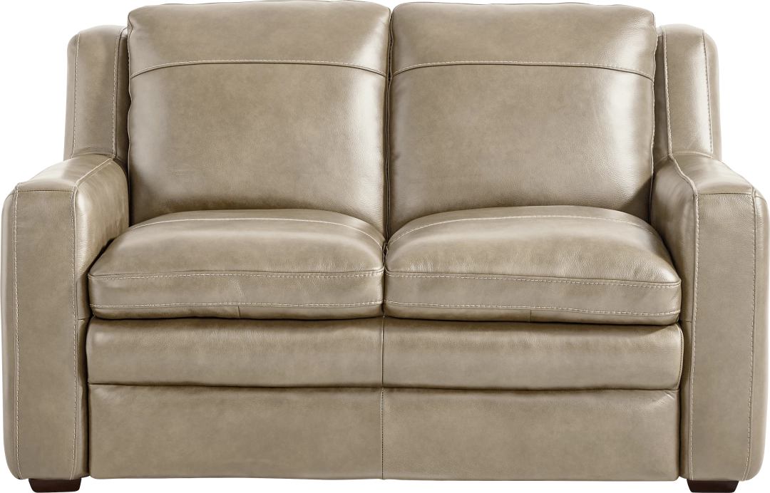 Salinger Leather Loveseat