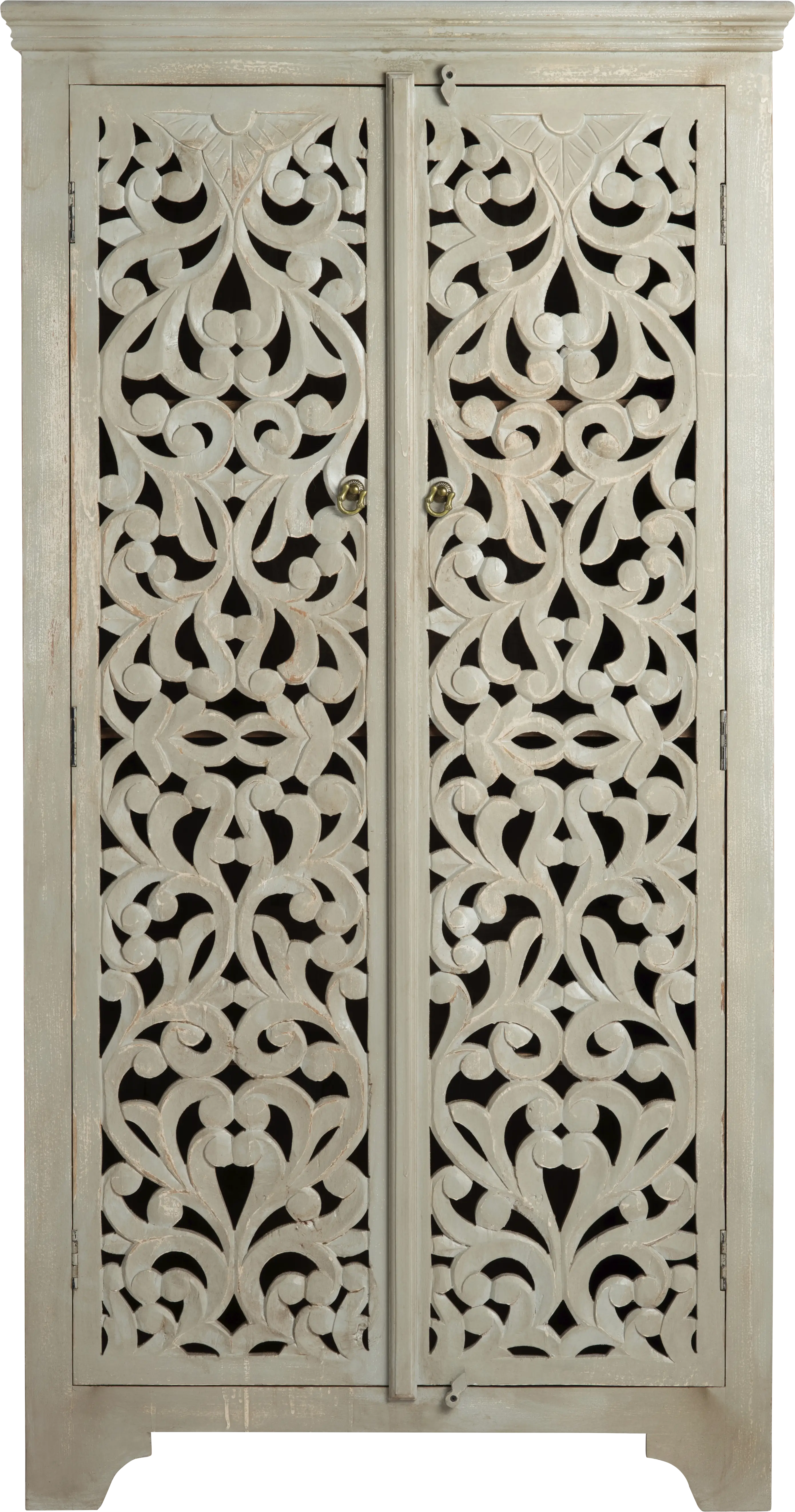 Sylvia Beige Two Door Cabinet - Thumbnail - Image 1