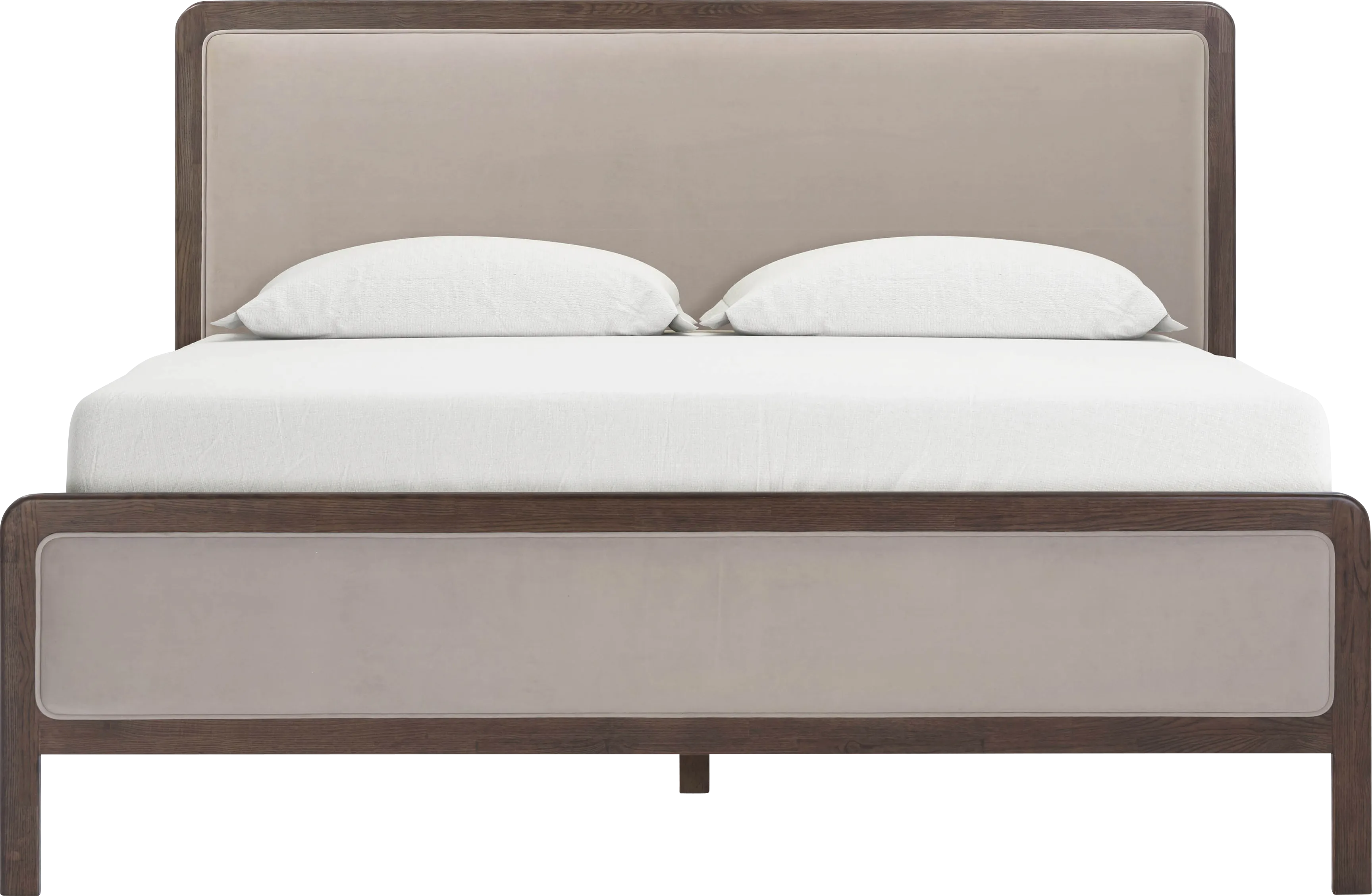 Suncier Taupe King Bed - Thumbnail - Image 1