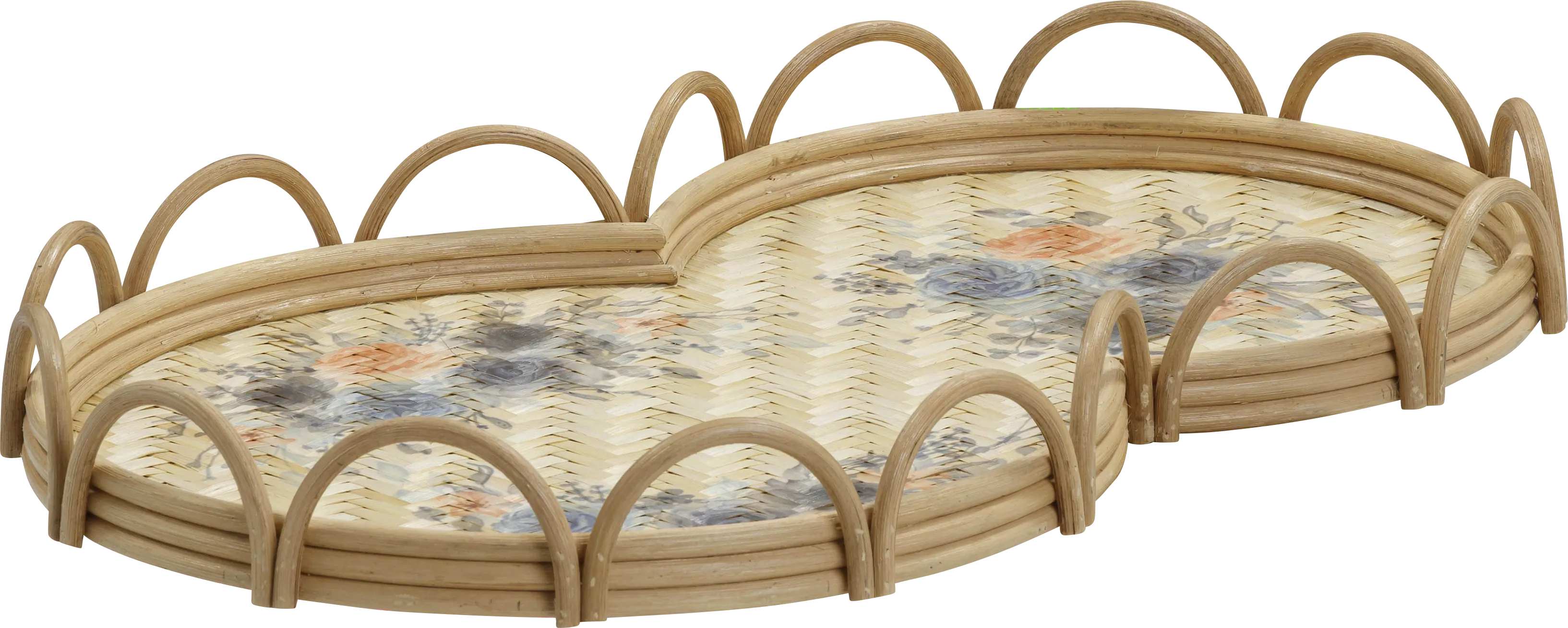 Crowhead Brown Round Tray