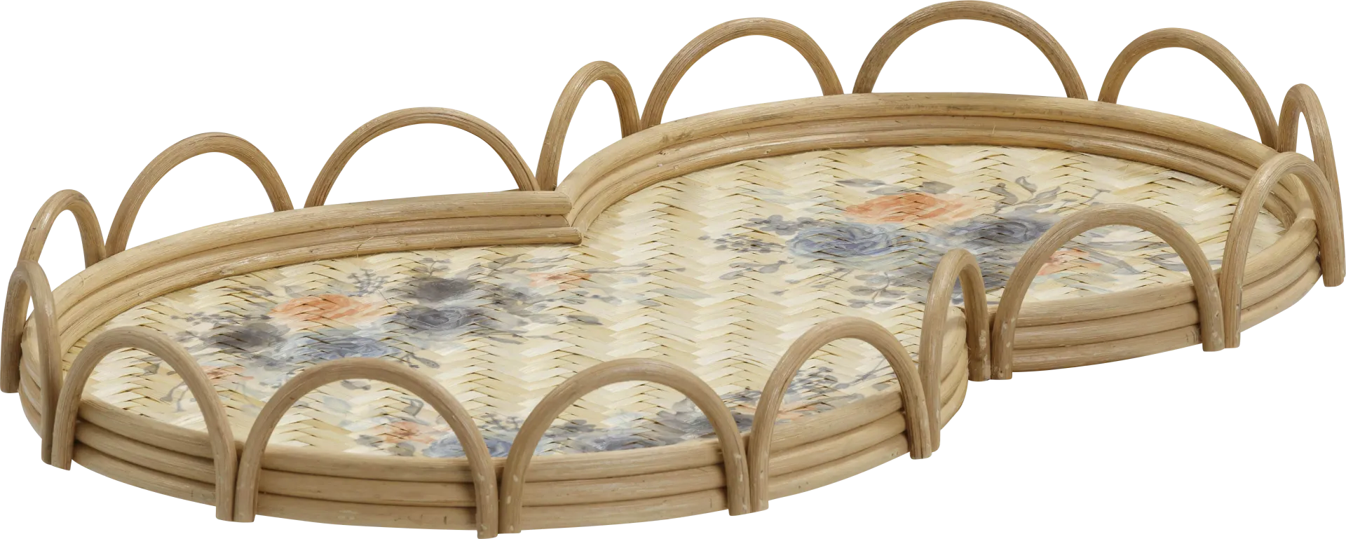 Crowhead Brown Round Tray