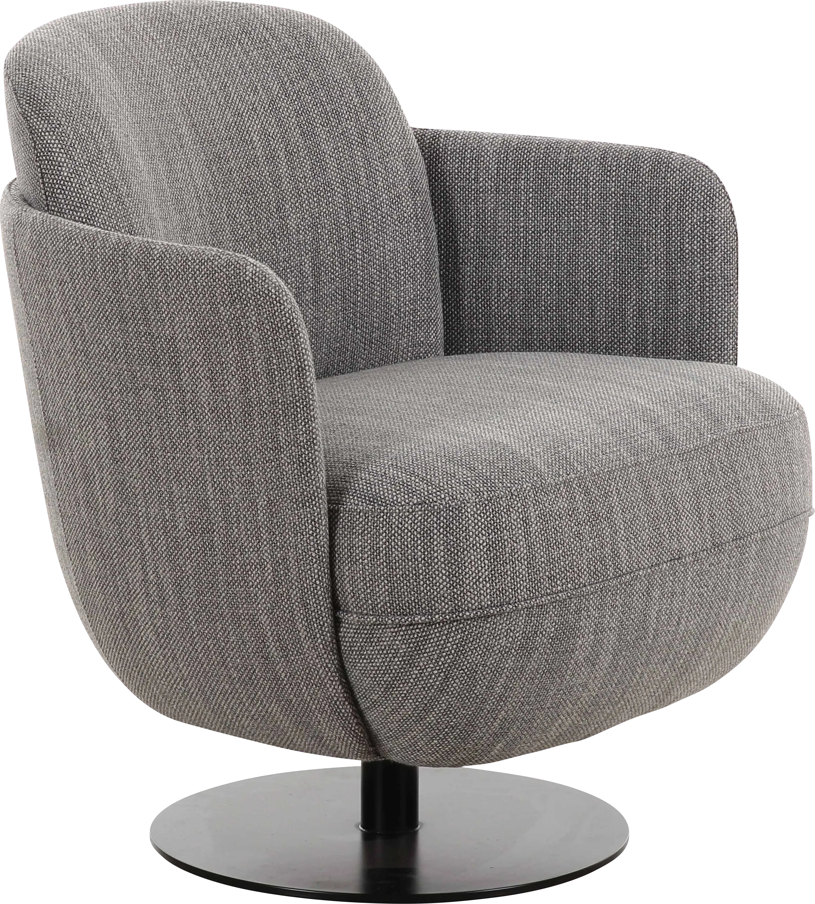 Stormwoody II Gray Swivel Accent Chair - Thumbnail - Image 1