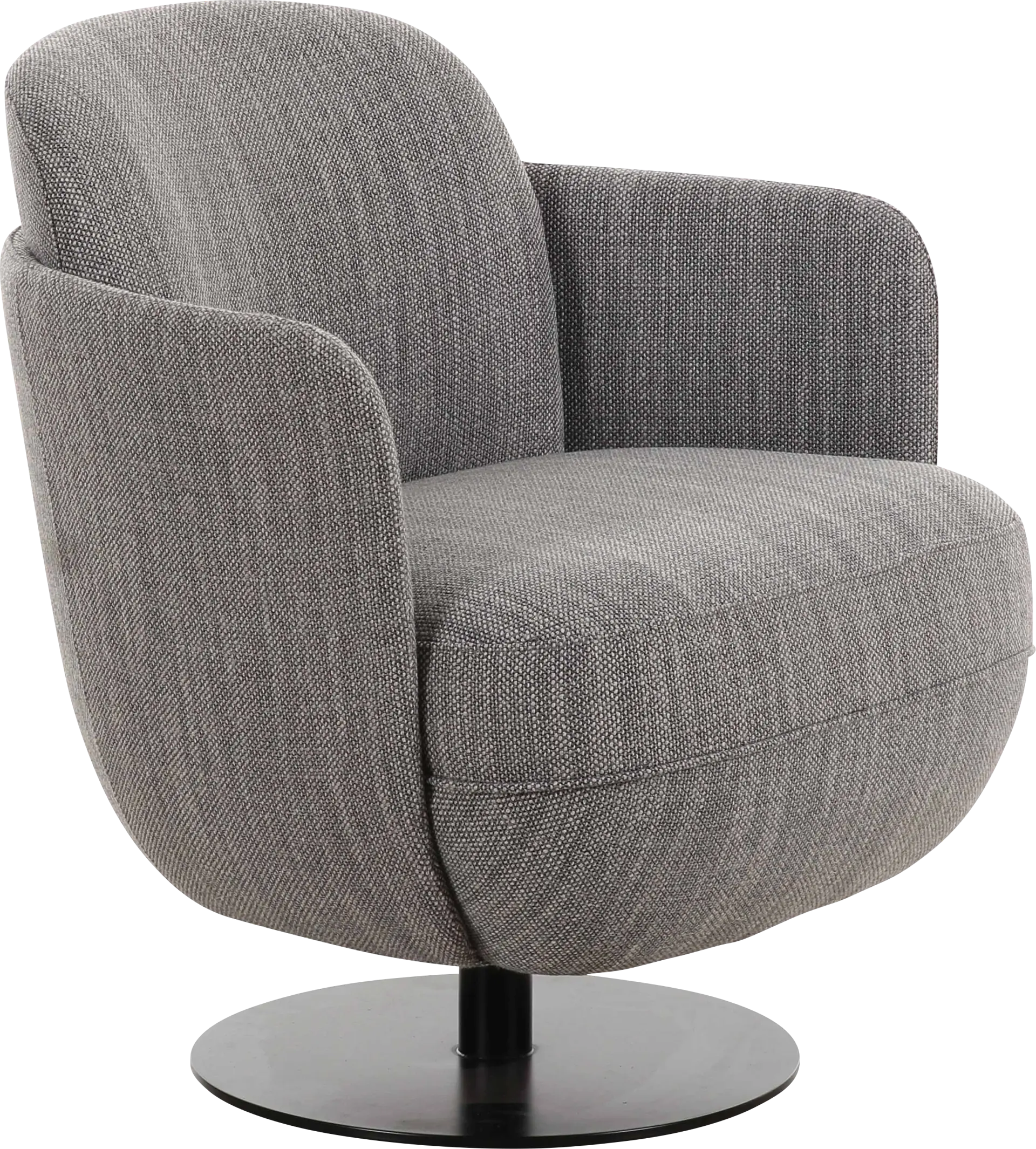 Stormwoody II Gray Swivel Accent Chair