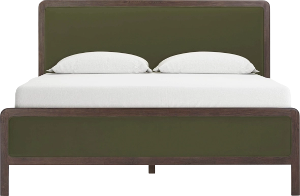 Suncier Green King Bed