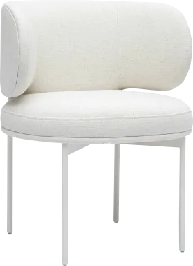 Fairyhive Cream Dining Chair