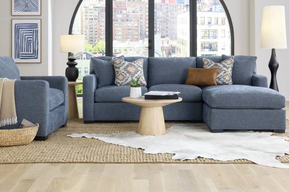 Harmonie Sapphire 2 Pc Sectional