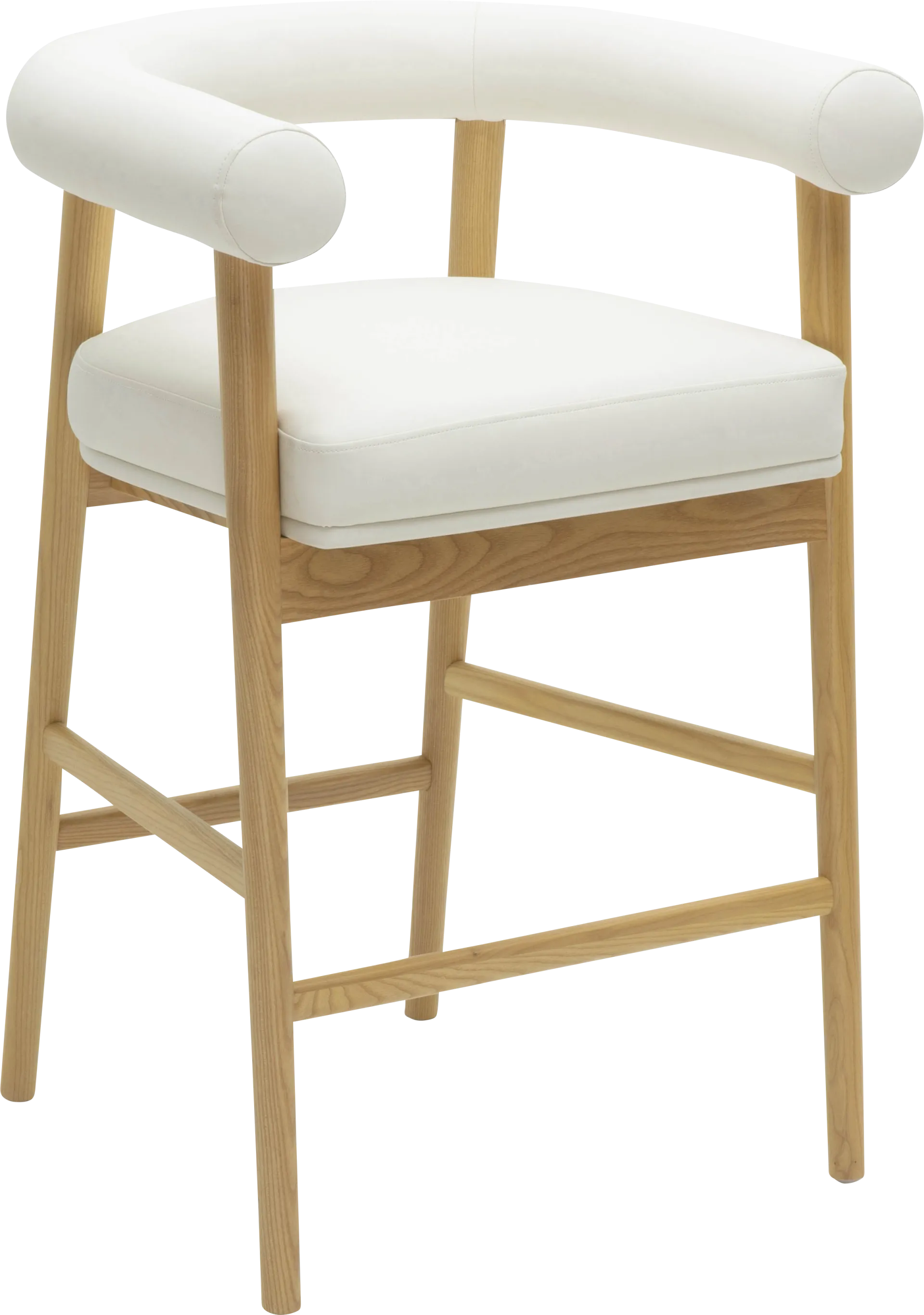 Calewood II White Counter Height Stool - Image 1