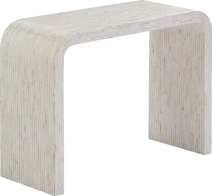 Cloudwaz Cream Console Table