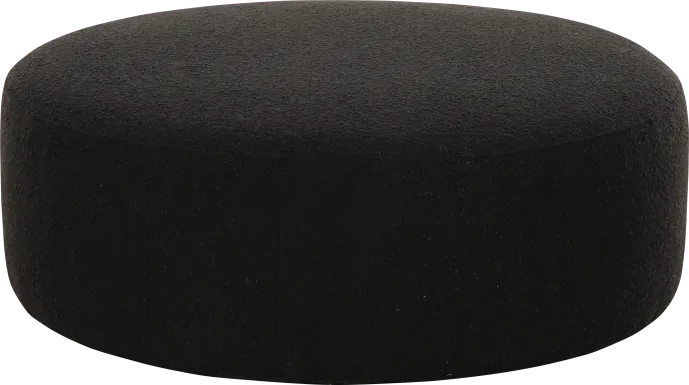 Columa Black Ottoman