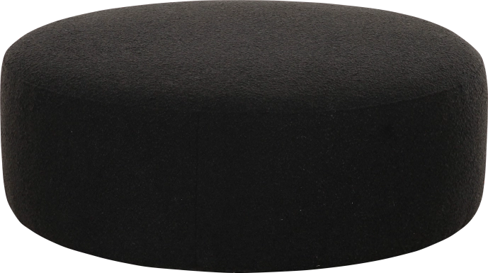 Columa Black Ottoman
