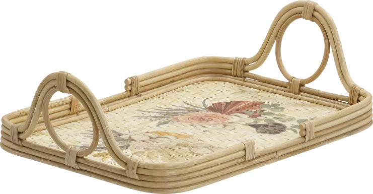 Crowhead Brown Rectangle Tray