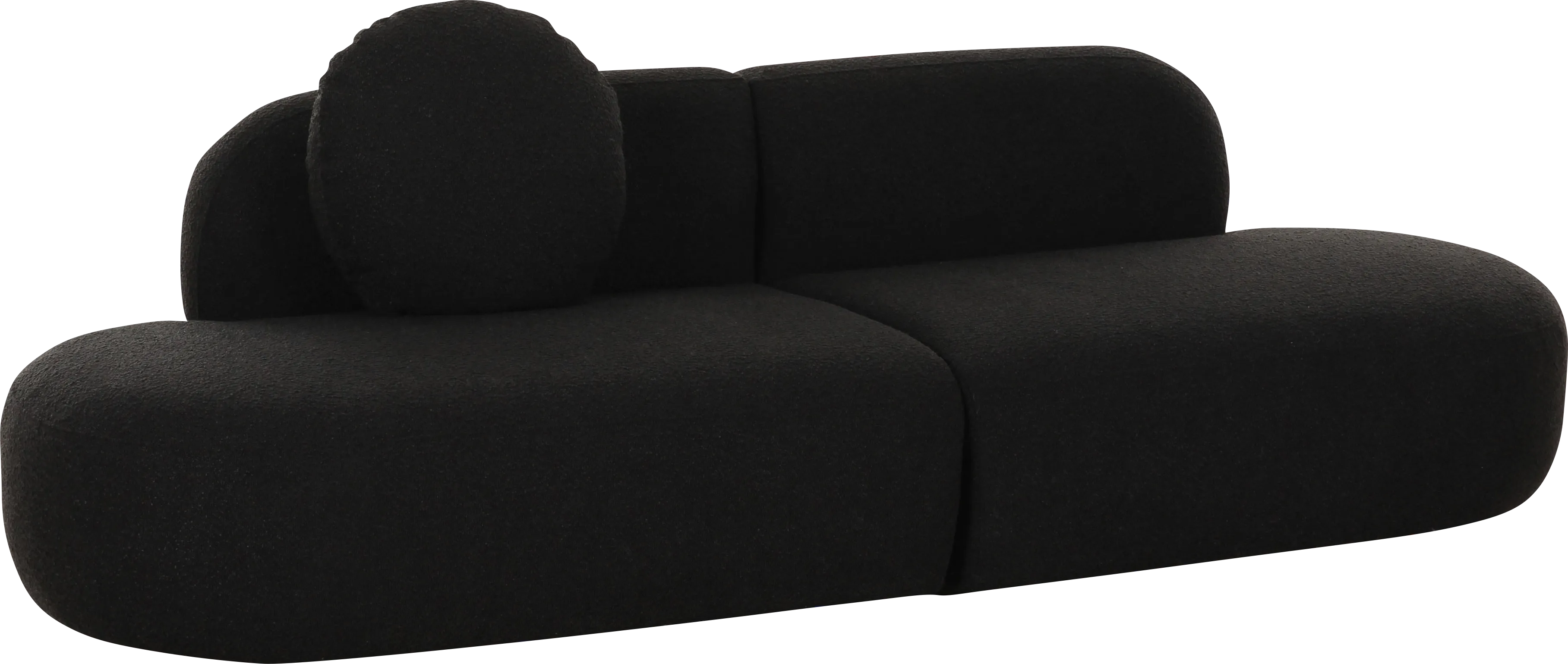 Columa Black Sofa - Thumbnail - Image 1