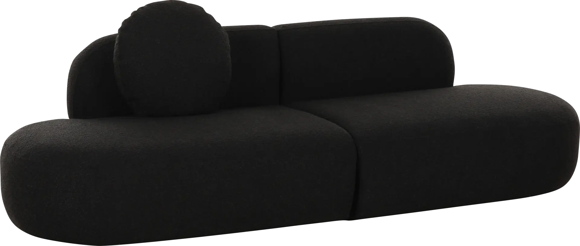 Columa Black Sofa