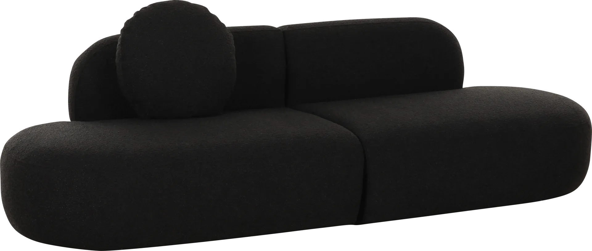 Columa Black Sofa - Image 1