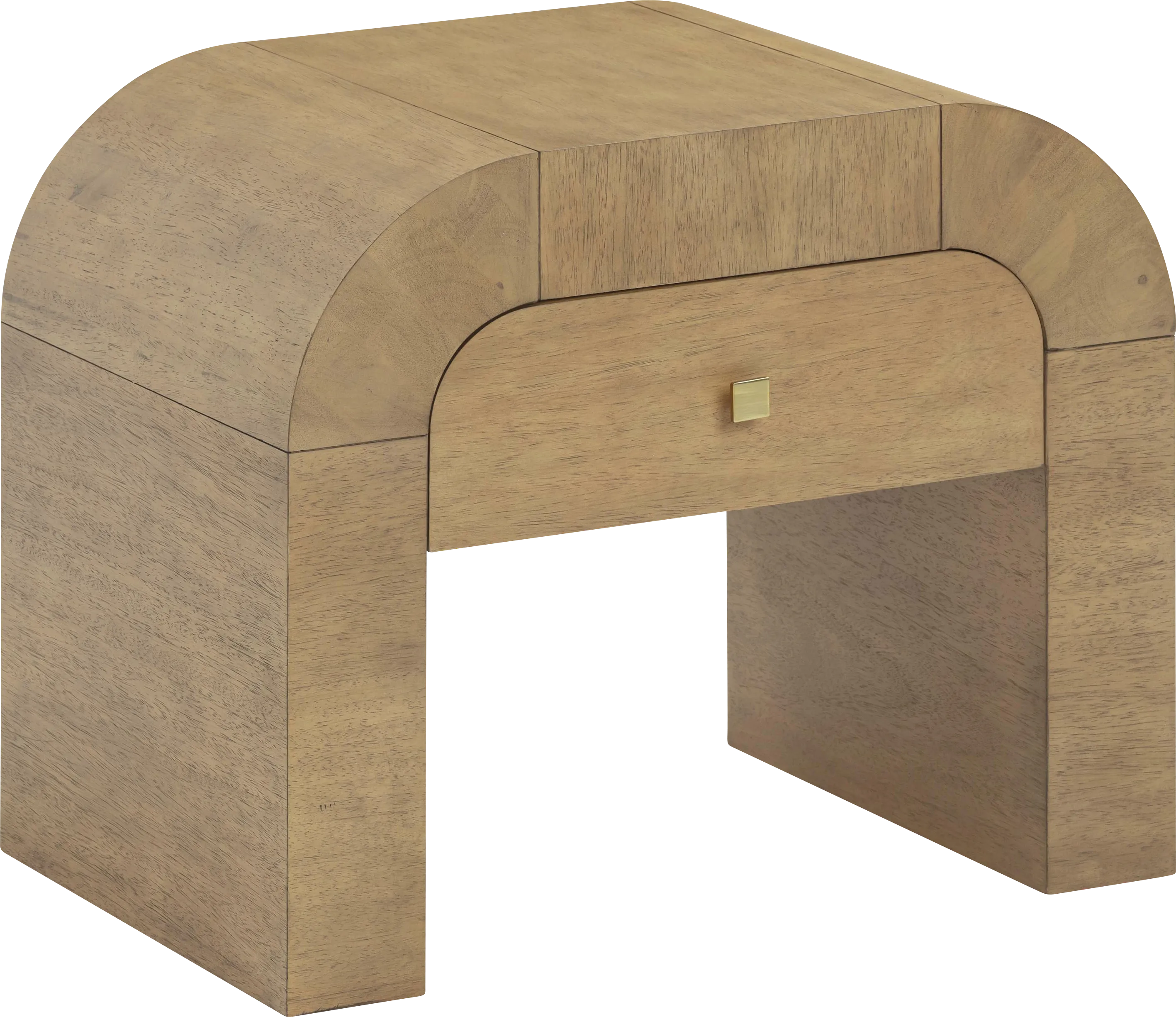 Azurite Brown Nightstand - Thumbnail - Image 1