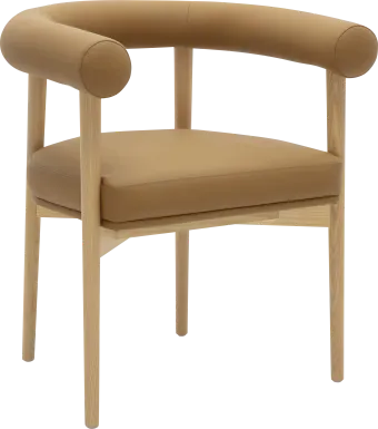 Calewood II Cognac Arm Chair