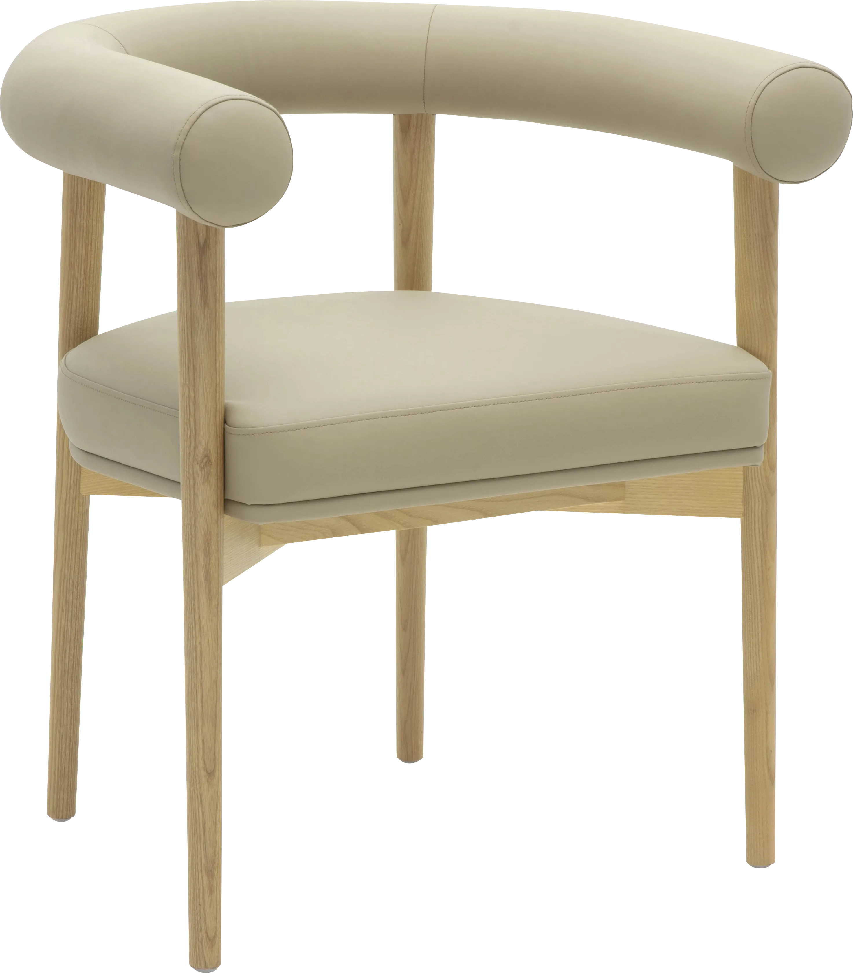 Calewood II Taupe Arm Chair - Thumbnail - Image 1