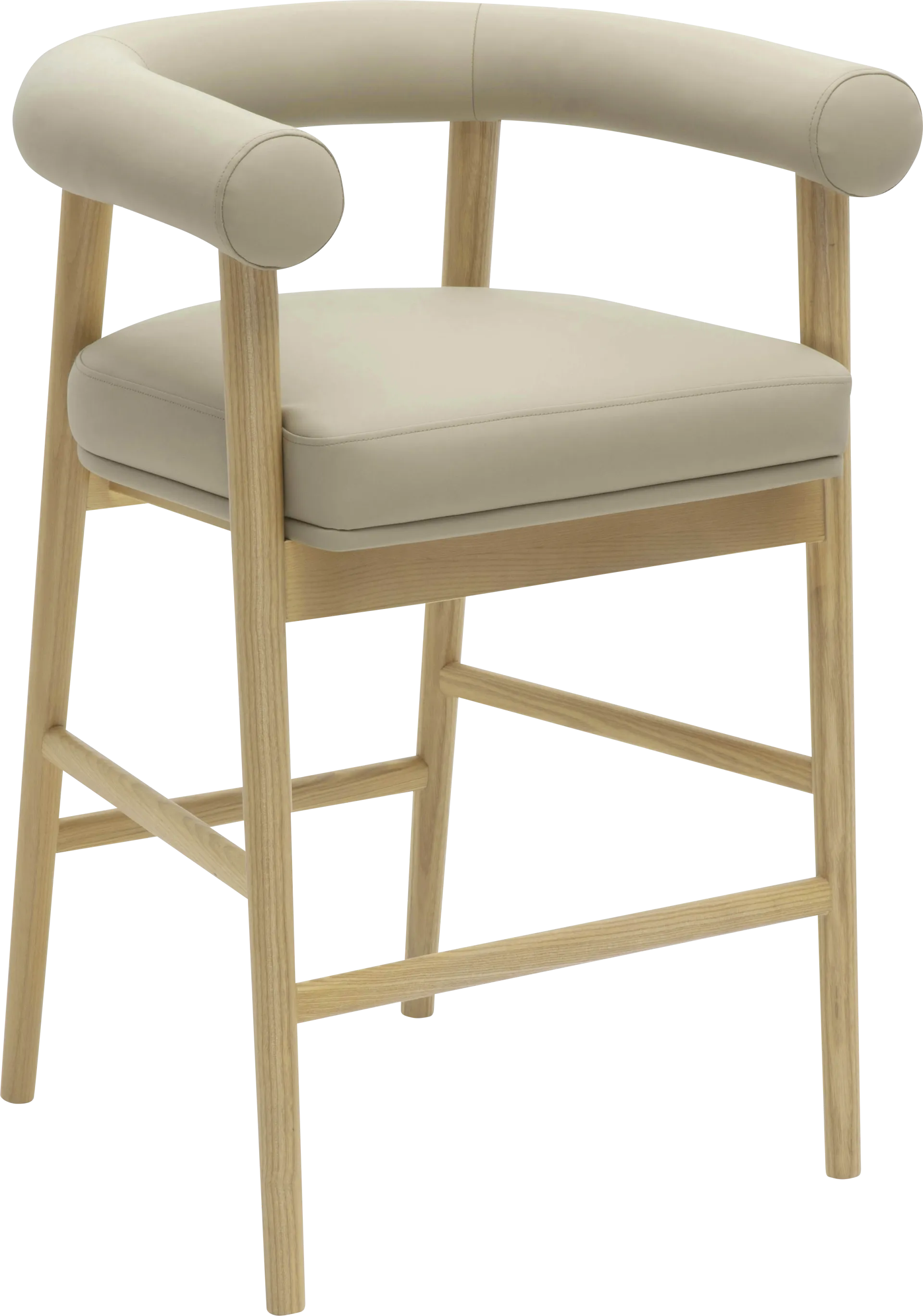 Calewood II Taupe Counter Height Stool - Image 1