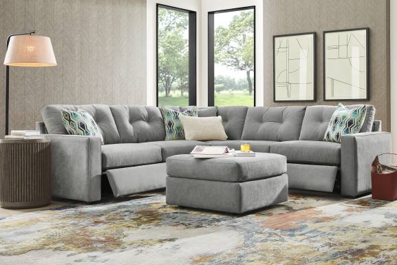 Gray 5 Pc Power Reclining ModularOne