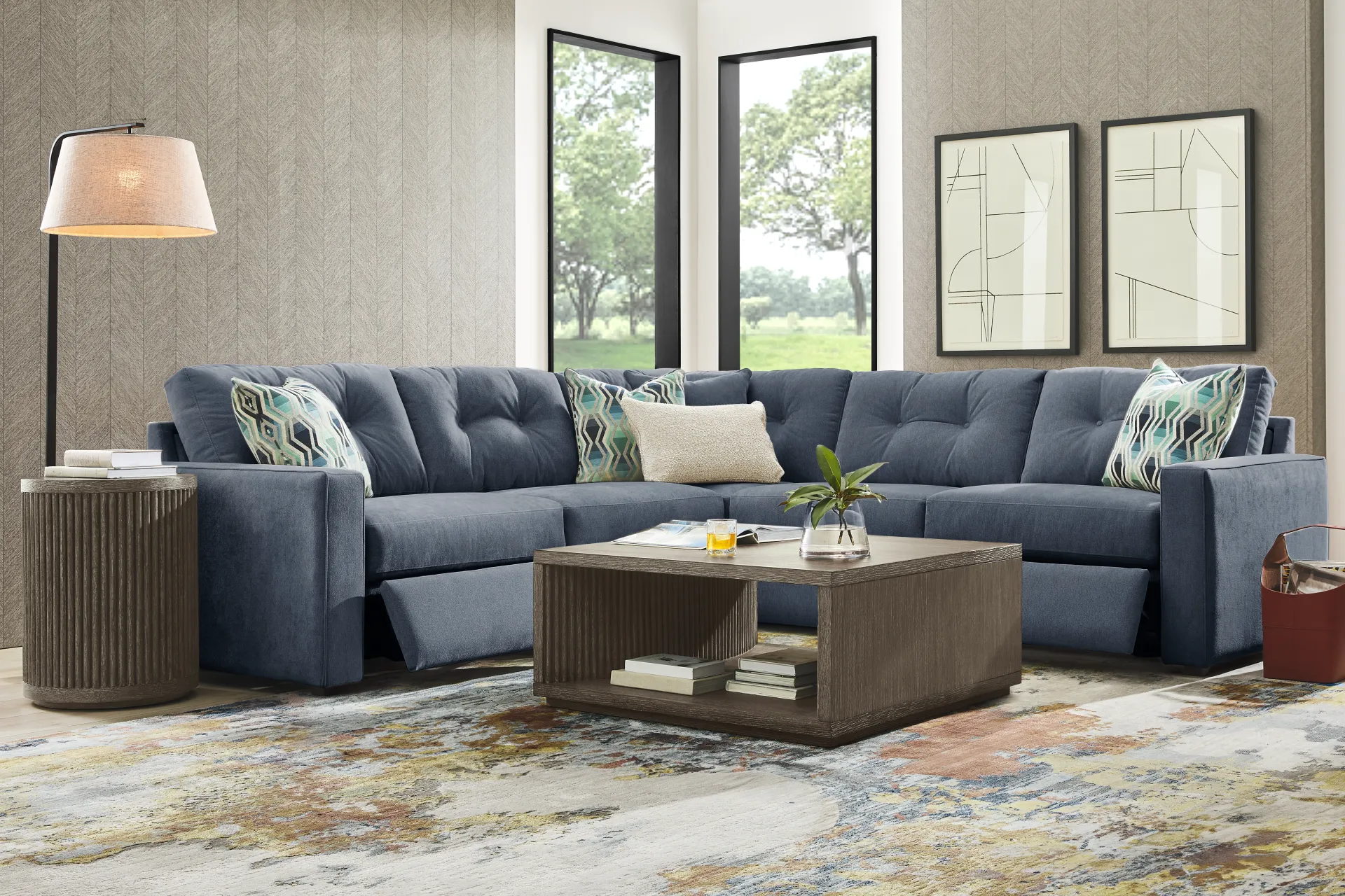 Indigo 5 Pc Power Reclining ModularOne - Image 1