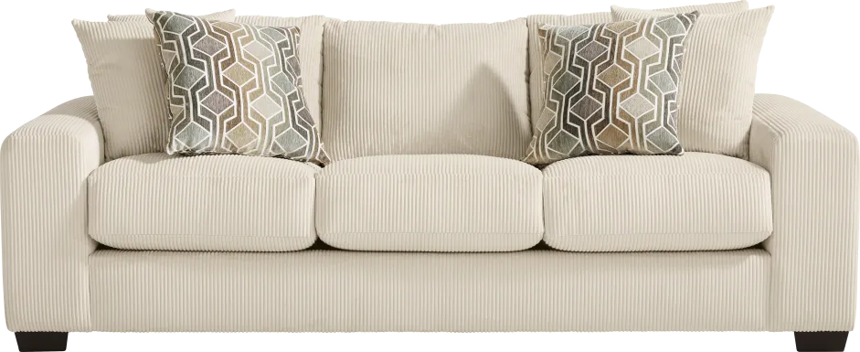 The Challenge Cream Sleeper Sofa