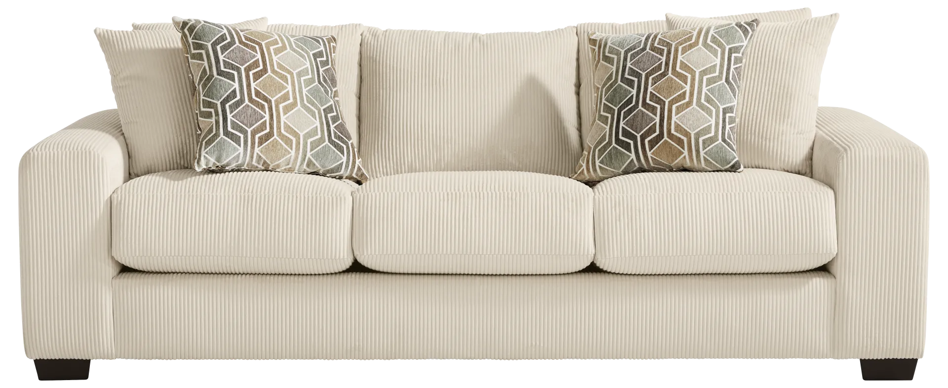 cream sofa