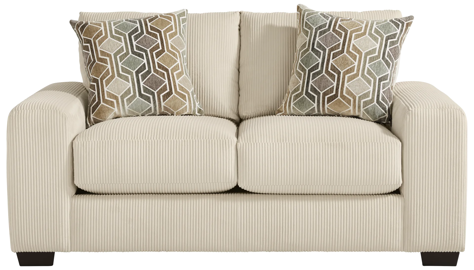 cream loveseat