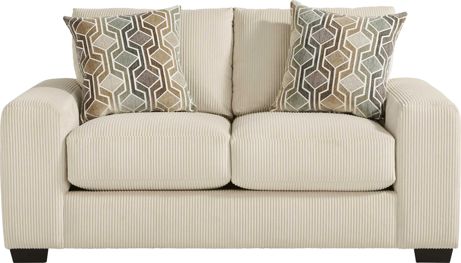 The Challenge Cream Loveseat