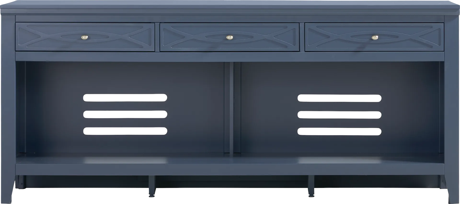 Abbie II Blue 77 in. Console - Image 1