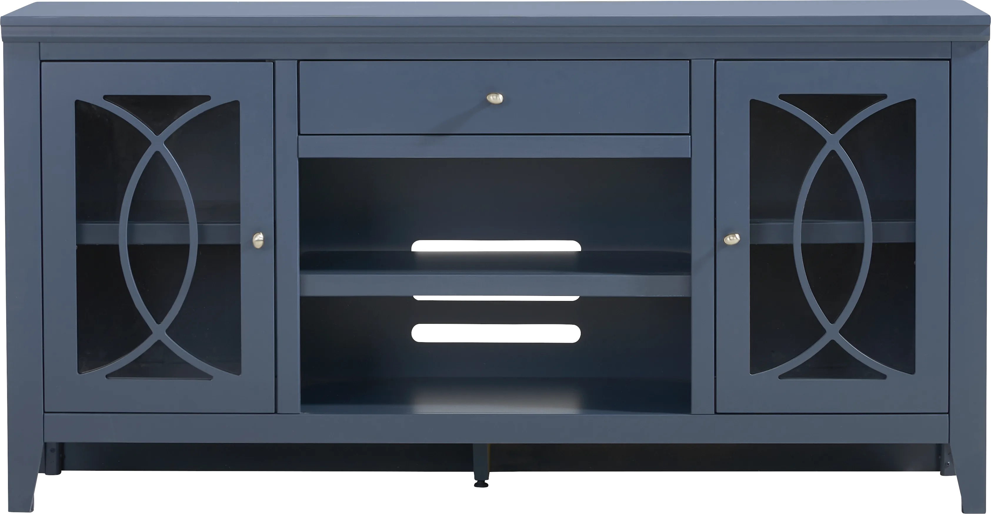 Abbie II Blue 66 in. Console - Thumbnail - Image 1