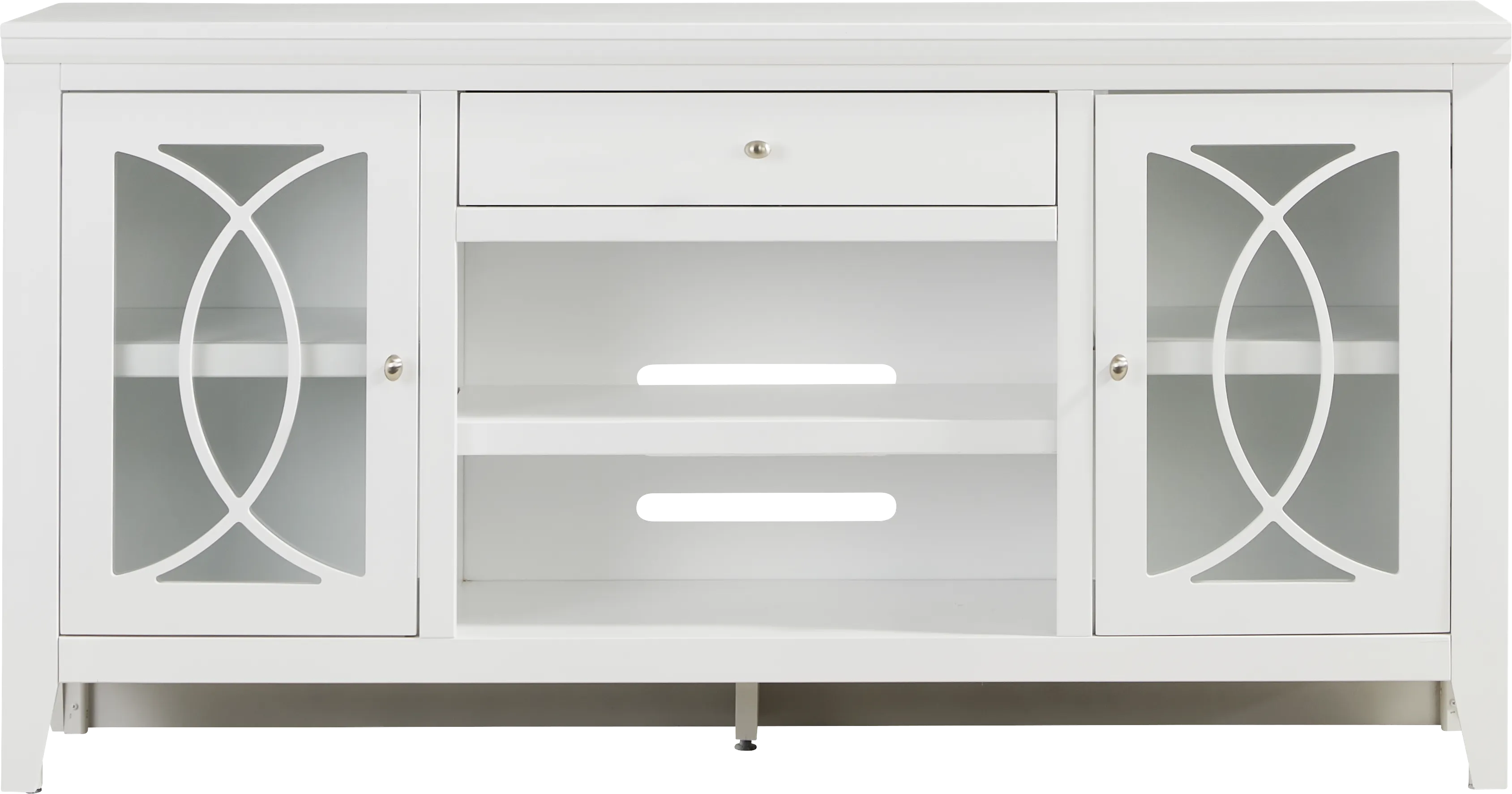 Abbie II White 66 in. Console - Thumbnail - Image 1
