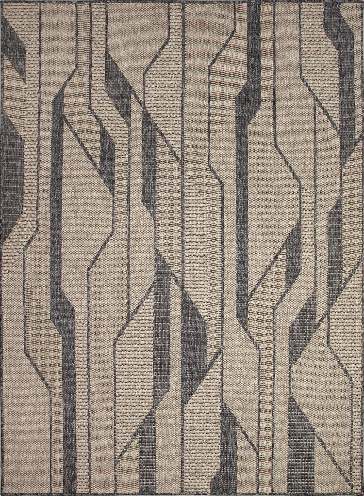 Ecrosia Taupe 5'3 x 7'3 Indoor/Outdoor Rug