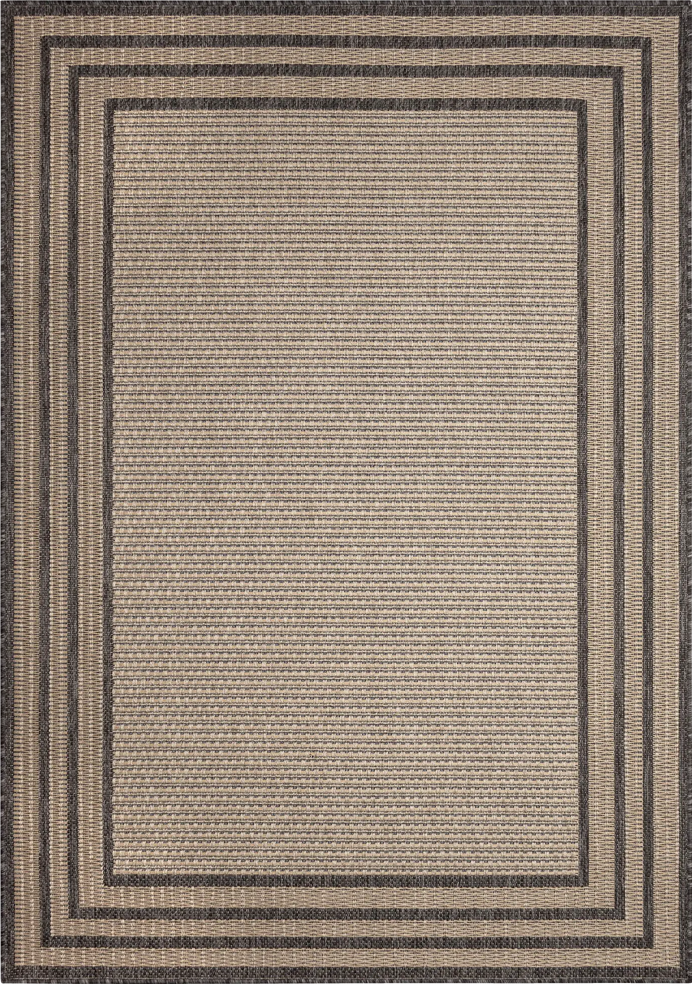 Typha Taupe 5'3 x 7'3 Indoor/Outdoor Rug