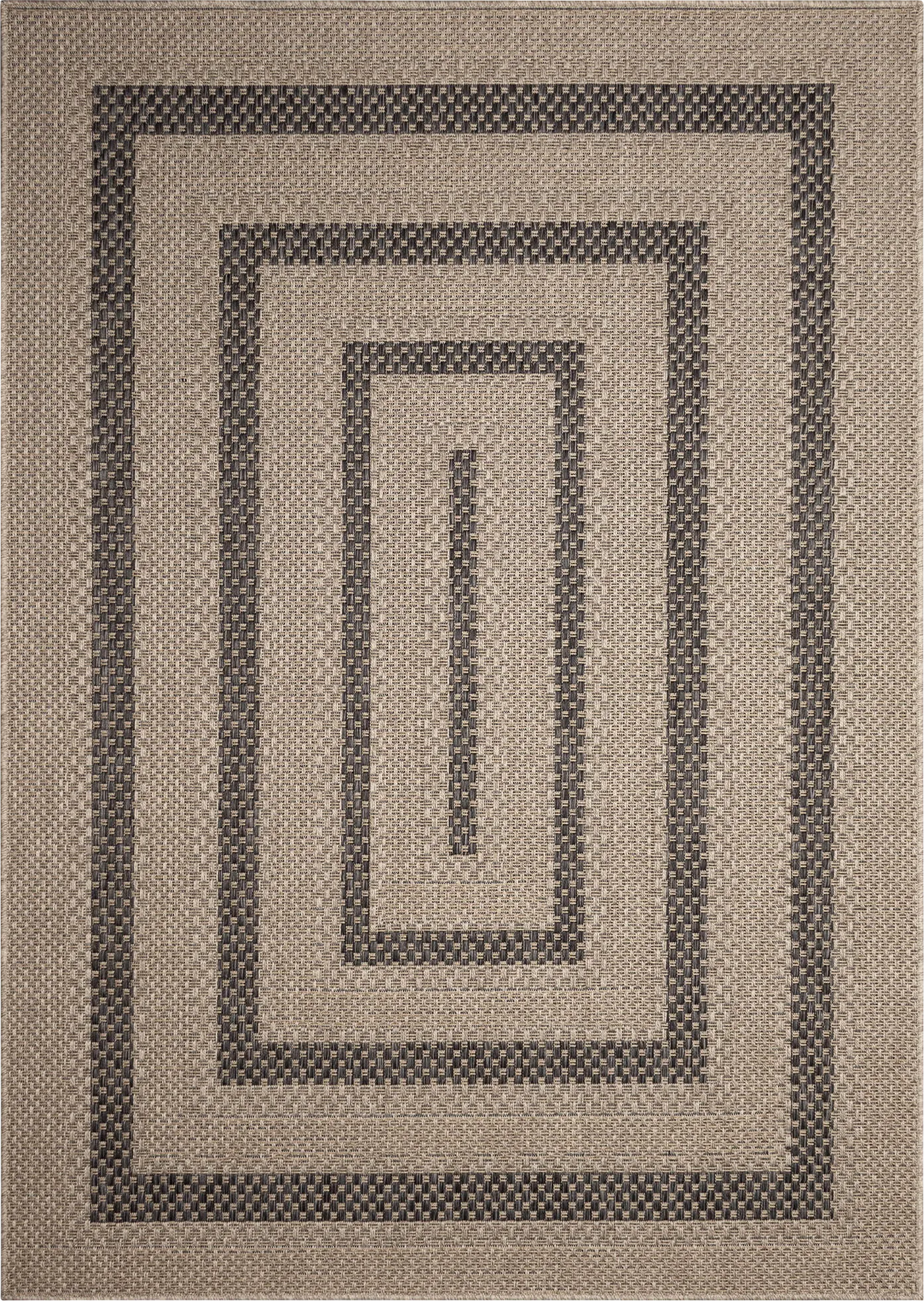 Almoris Taupe 5'3 x 7'3 Indoor/Outdoor Rug - Image 1
