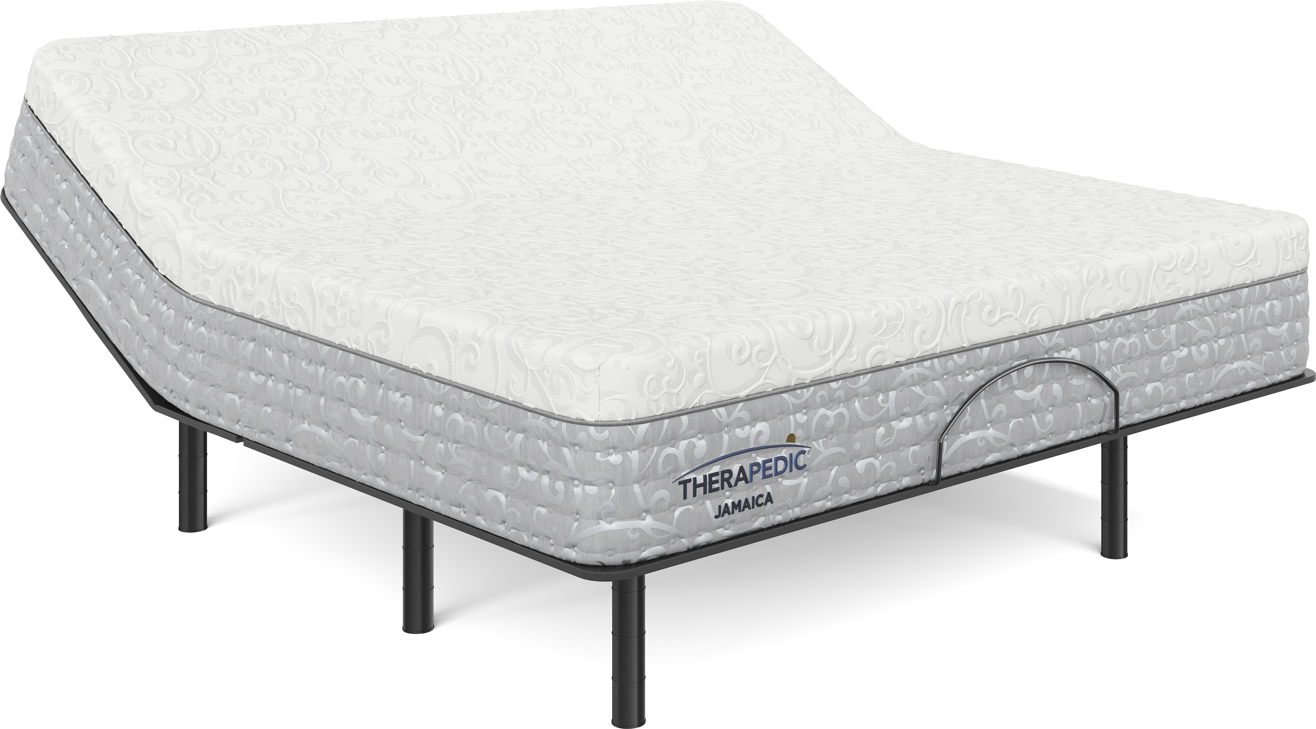 Therapedic Jamaica King Mattress with Head Up Only Base - Thumbnail - Image 1