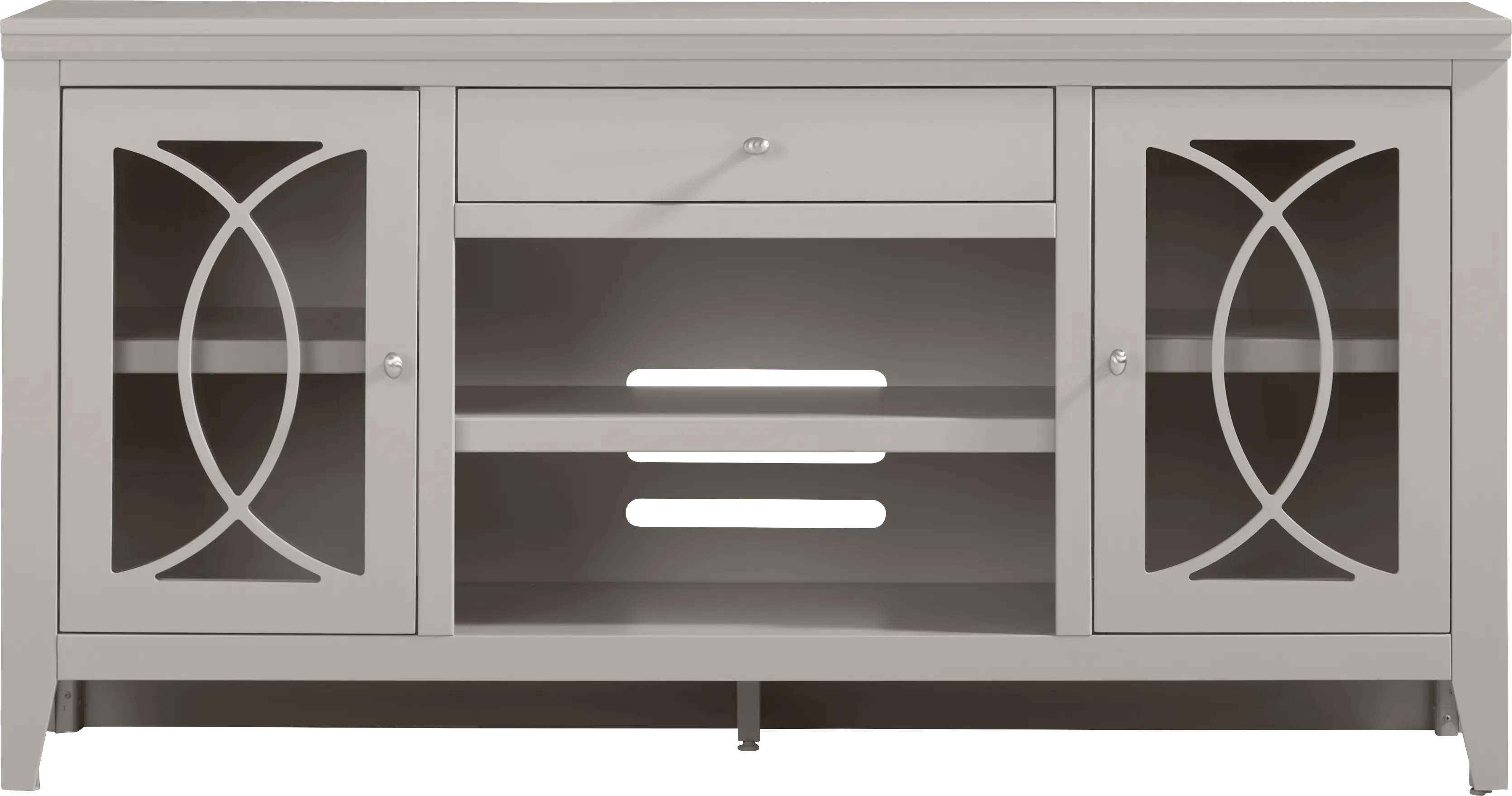 Abbie II Gray 66 in. Console - Thumbnail - Image 1