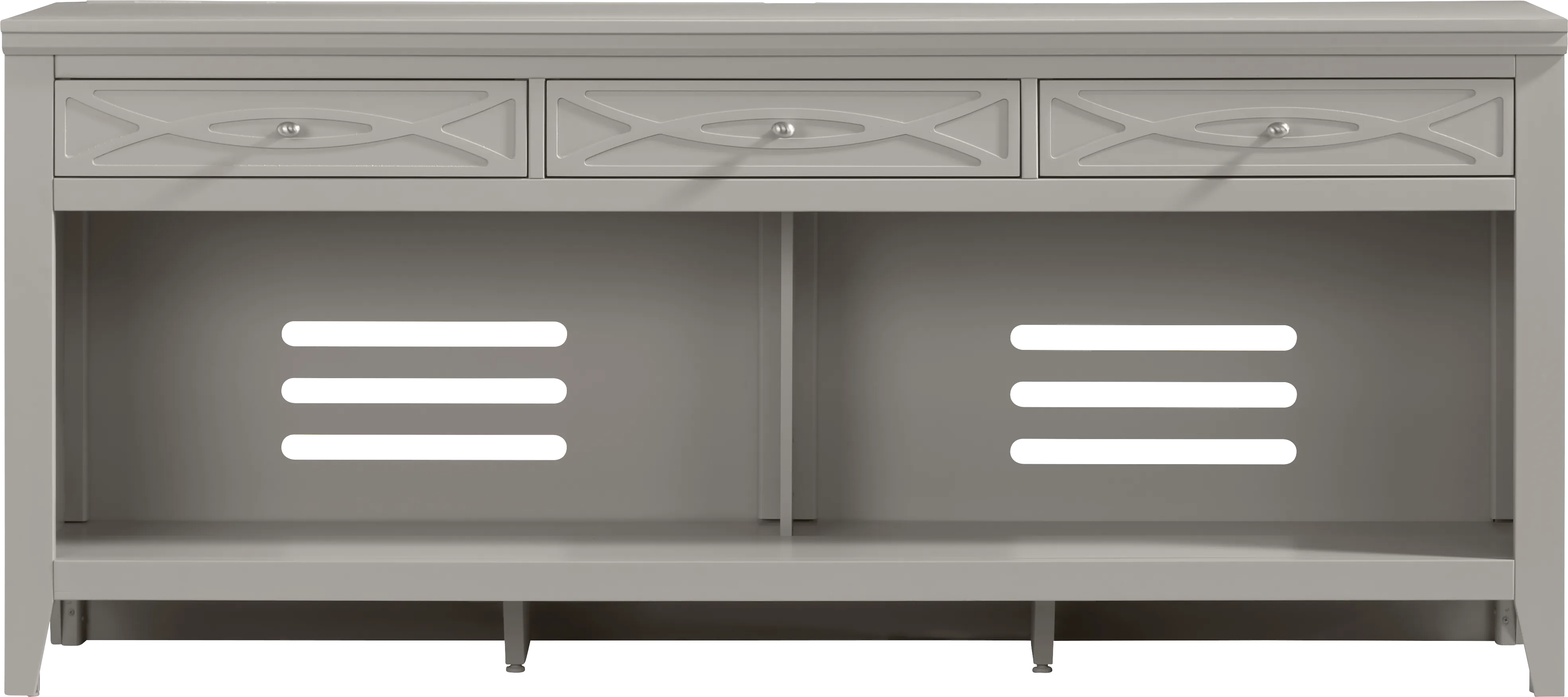 Abbie II Gray 77 in. Console - Thumbnail - Image 1